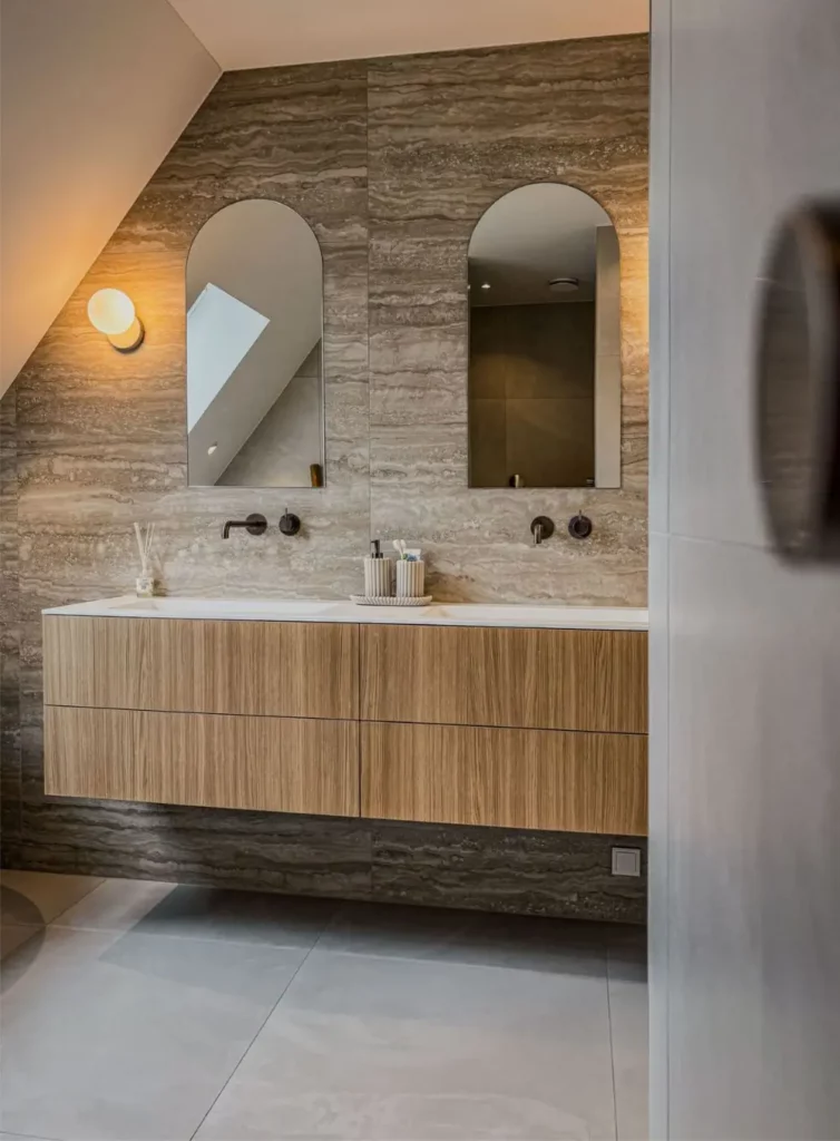Sanitair & vloeren - Nieuwbouwwoning Albergen